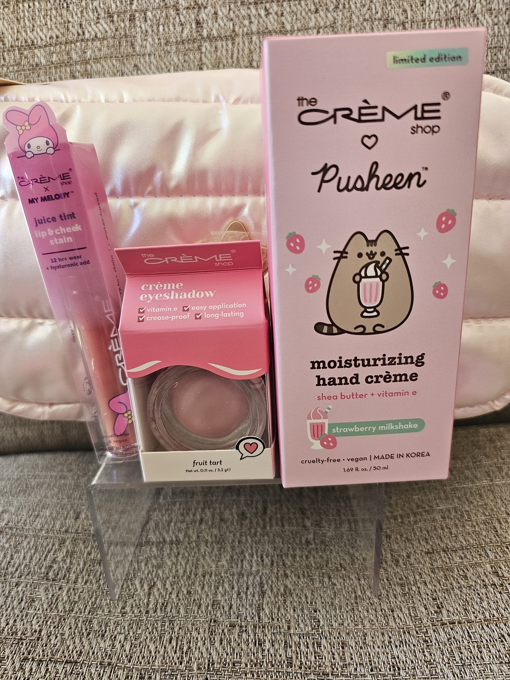 The Crème Shop Breast Cancer Awareness Pink Self-Care & Beauty Bundle NWT $100 - Picture 4 of 5